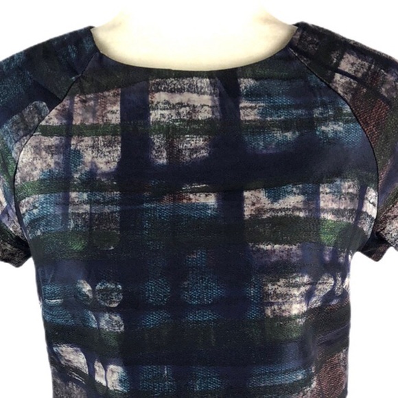 The People’s Metallic Abstract Ponte Top - Picture 2 of 8